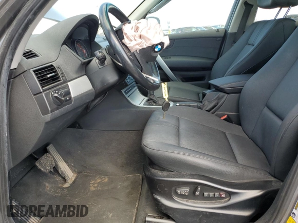 2010 BMW X3 xDrive30i with VIN WBXPC9C40AWJ39345, listed as a Copart auction lot 71678244 with 181,688 mi miles and Salvage Title. Bid and sale history available at carsss.com. Image 7.