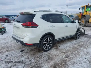 2019 Nissan Rogue SL with VIN 5N1AT2MV4KC815652, listed as a IAAI auction lot 41335282 with 47,340 mi miles. Bid and sale history available at carsss.com. Image 4.