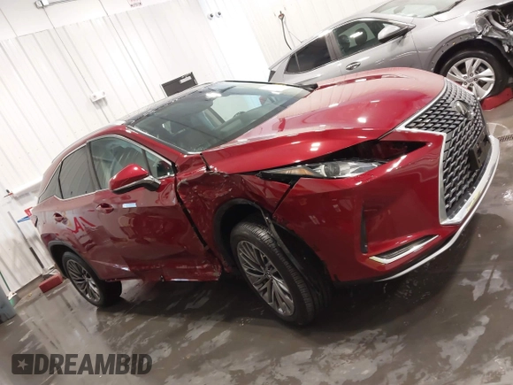 2022 Lexus RX with VIN 2T2JZMDA8NC358766, listed as a IAAI auction lot 41657650 with 17,716 mi miles. Bid and sale history available at carsss.com. Image 13.