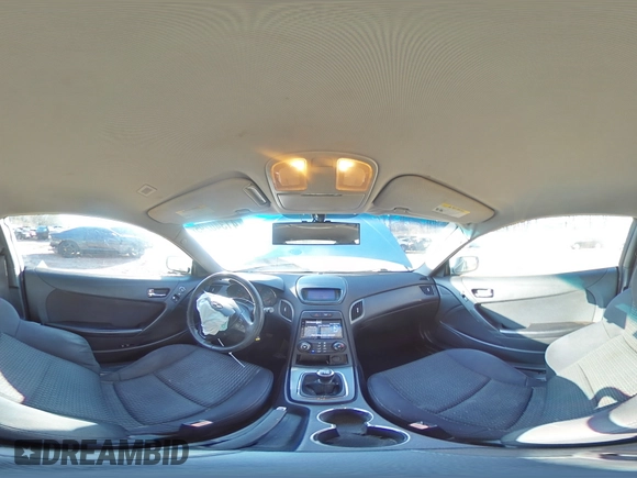 2011 Hyundai Genesis Coupe with VIN KMHHT6KD2BU052167, listed as a Copart auction lot 41340295 with 117,048 mi miles and Salvage title. Bid and sale history available at DreamBid. Image 13.