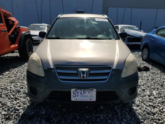 2006 Honda CR-V LX with VIN SHSRD68516U408525, listed as a Copart auction lot 52721685 with 213,827 mi miles and Salvage Title. Bid and sale history available at DreamBid. Image 5.