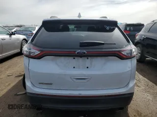 2015 Ford Edge SE with VIN 2FMTK3G86FBC02221, listed as a Copart auction lot 50091595 with 150,335 mi miles and Salvage title. Bid and sale history available at DreamBid. Image 6.