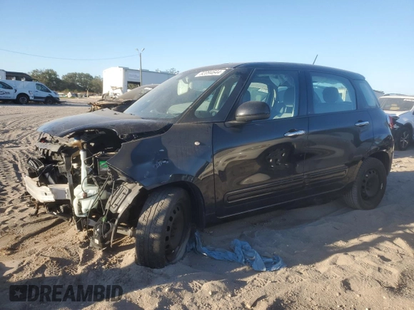 2015 FIAT 500L Pop with VIN ZFBCFAAH4FZ030597, listed as a Copart auction lot 82094644 with 65,943 mi miles and Salvage Title. Bid and sale history available at carsss.com. Image 1.