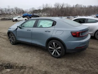2022 Polestar 2 with VIN LPSED3KA3NL076196, listed as a Copart auction lot 42869655 with Not Provided miles and Salvage Title. Bid and sale history available at carsss.com. Image 2.