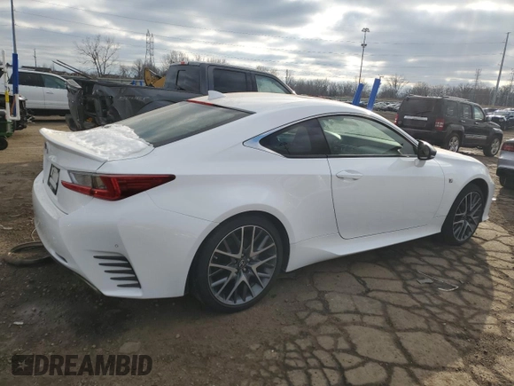 2017 Lexus RC 350 with VIN JTHSE5BC8H5008116, listed as a Copart auction lot 82178794 with 84,882 mi miles and Clean title. Bid and sale history available at DreamBid. Image 3.