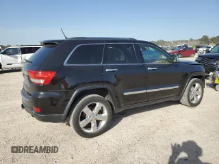 2012 Jeep Grand Cherokee Overland with VIN 1C4RJECT5CC362819, listed as a Copart auction lot 48130085 with 107,350 mi miles and Salvage Title. Bid and sale history available at carsss.com. Image 3.