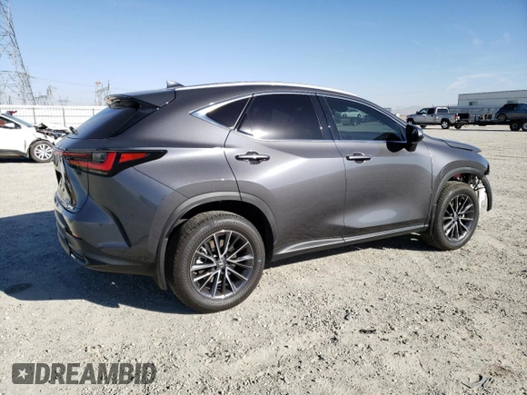 2022 Lexus NX with VIN 2T2AGCEZ0NC010433, listed as a Copart auction lot 69481822 with 8,655 mi miles. Bid and sale history available at carsss.com. Image 3.