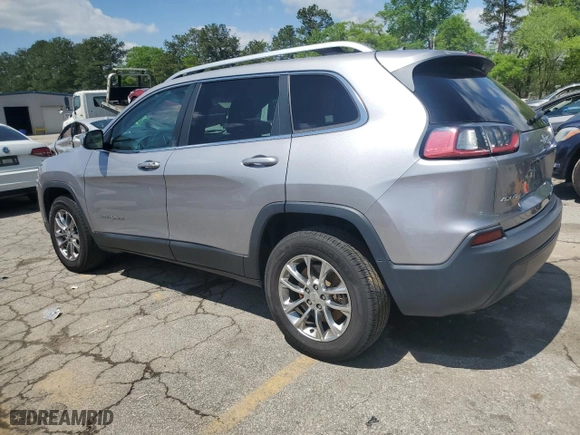 2019 Jeep Cherokee Latitude Plus with VIN 1C4PJMLB7KD199463, listed as a Copart auction lot 52379685 with 127,221 mi miles and Clean Title. Bid and sale history available at carsss.com. Image 2.