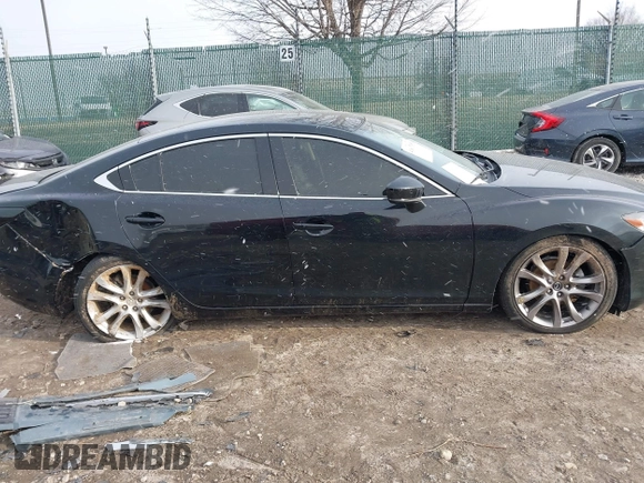 2017 Mazda Mazda6 Touring with VIN JM1GL1V5XH1117820, listed as a IAAI auction lot 41617395 with 117,081 mi miles. Bid and sale history available at carsss.com. Image 13.