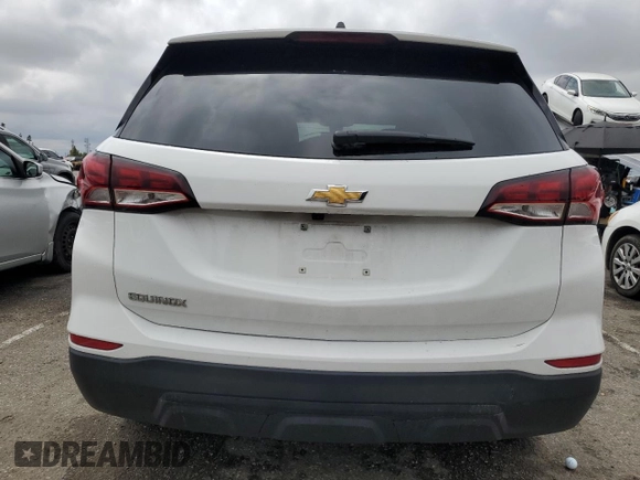 2022 Chevrolet Equinox LS z VIN 3GNAXHEV7NS226126, wystawiony jako Copart lot #55837725 z przebiegiem 31 221 mil mil oraz Szkoda całkowita • Salvage title. Historia ofert i sprzedaży dostępna na DreamBid. Obrazek 6.