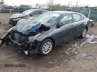 2021 Kia Forte LXS with VIN 3KPF24AD3ME303347, listed as a IAAI auction lot 42014410 with 80,618 mi miles. Bid and sale history available at carsss.com. Image 2.