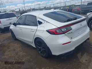 2023 Honda Civic Sport with VIN 19XFL2H80PE022752, listed as a IAAI auction lot 42077694 with 25,939 mi miles and . Bid and sale history available at DreamBid. Image 3.