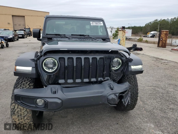 2023 Jeep Wrangler Sport with VIN 1C4HJXDG8PW643414, listed as a Copart auction lot 87768255 with 31,894 mi miles and Salvage Title. Bid and sale history available at DreamBid. Image 5.