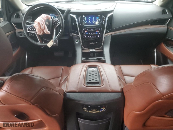 2017 Cadillac Escalade Luxury with VIN 1GYS4BKJ5HR217513, listed as a Copart auction lot 80950834 with 133,592 mi miles and Salvage Title. Bid and sale history available at carsss.com. Image 8.