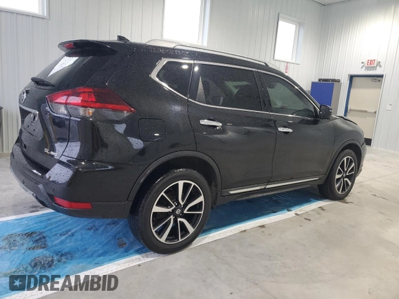 2020 Nissan Rogue SL with VIN 5N1AT2MV8LC720545, listed as a Copart auction lot 52154615 with 97,452 mi miles and Salvage Title. Bid and sale history available at DreamBid. Image 3.