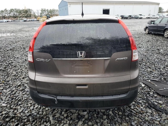 2014 Honda CR-V EX with VIN 2HKRM4H55EH668809, listed as a Copart auction lot 52352685 with 96,409 mi miles and Salvage Title. Bid and sale history available at carsss.com. Image 6.