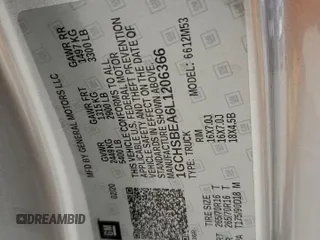 2020 Chevrolet Colorado 2WD Work Truck z VIN 1GCHSBEA6L1206366, wystawiony jako Copart lot #46442665 z przebiegiem 105 436 mil mil oraz Szkoda całkowita • Salvage title. Historia ofert i sprzedaży dostępna na DreamBid. Obrazek 12.