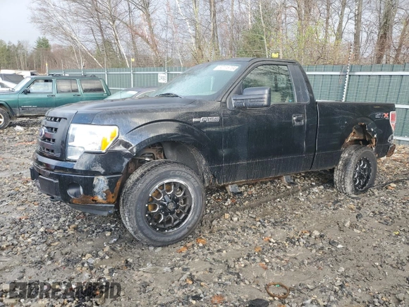 2010 Ford F-150 XL with VIN 1FTMF1E84AKB60053, listed as a Copart auction lot 82115704 with Not Provided miles and Salvage Title. Bid and sale history available at DreamBid. Image 1.