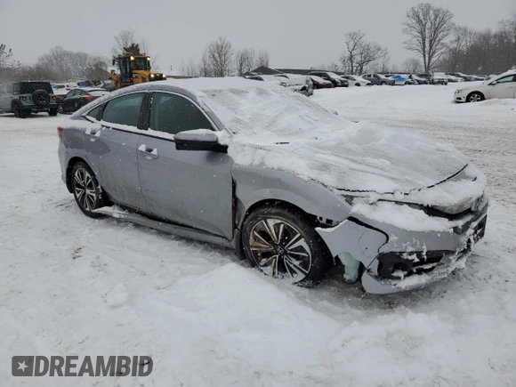 2016 Honda Civic Sedan EX-L with VIN 2HGFC1F72GH642240, listed as a Copart auction lot 87578625 with 94,715 mi miles and Salvage Title. Bid and sale history available at carsss.com. Image 4.