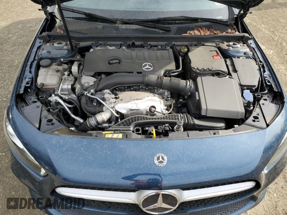 2022 Mercedes-Benz A 220 with VIN W1K3G4FBXNJ369674, listed as a Copart auction lot 51852775 with 22,451 mi miles and Salvage title. Bid and sale history available at DreamBid. Image 11.