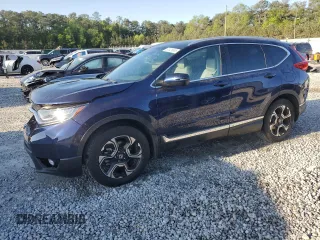 2017 Honda CR-V Touring with VIN 5J6RW1H90HL011602, listed as a Copart auction lot 52429865 with 49,284 mi miles and Salvage Title. Bid and sale history available at carsss.com. Image 1.