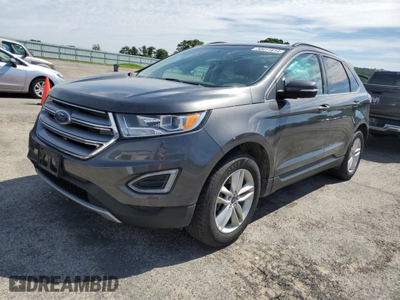 2015 Ford Edge SEL with VIN 2FMTK4J90FBB18239, listed as a Copart auction lot 58411614 with 92,888 mi miles and Salvage Title. Bid and sale history available at carsss.com. Image 1.