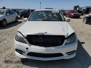 2011 Mercedes-Benz C 300 Sport with VIN WDDGF5EB4BA512612, listed as a Copart auction lot 61852515 with Not provided miles and Salvage title. Bid and sale history available at DreamBid. Image 5.