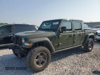 2022 Jeep Gladiator Rubicon z VIN 1C6JJTBG4NL176625, wystawiony jako Copart lot #59481215 z przebiegiem 43 512 mil mil oraz Szkoda całkowita • Salvage title. Historia ofert i sprzedaży dostępna na DreamBid. Obrazek 1.
