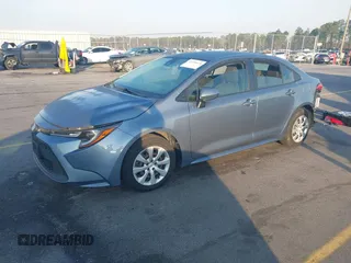 2022 Toyota Corolla LE with VIN JTDEPMAEXNJ210142, listed as a IAAI auction lot 41786624 with 70,600 mi miles. Bid and sale history available at carsss.com. Image 2.