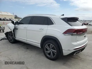 2024 Volkswagen Atlas SEL R-Line with VIN 1V2AE2CA5RC235798, listed as a Copart auction lot 46347495 with 1,306 mi miles and Salvage title. Bid and sale history available at DreamBid. Image 2.