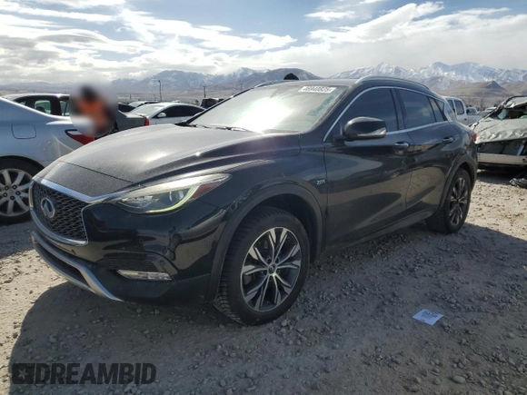 2017 Infiniti QX30 Luxury с VIN SJKCH5CR2HA025062, выставлен на аукционе Copart как лот 46940825 с пробегом 93 166 миль миль и Списание • Salvage title. История ставок и продаж доступна на DreamBid. Изображение 1.