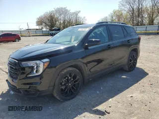 2022 GMC Terrain SLE z VIN 3GKALMEV0NL293548, wystawiony jako Copart lot #51982185 z przebiegiem 56 695 mil mil oraz Szkody całkowita. Historia ofert i sprzedaży dostępna na DreamBid. Obrazek 1.