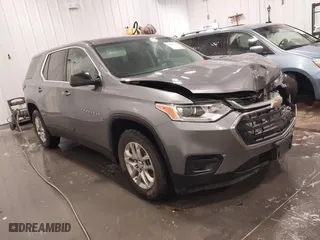 2020 Chevrolet Traverse LS with VIN 1GNERFKW4LJ184669, listed as a IAAI auction lot 41685852 with 58,991 mi miles. Bid and sale history available at carsss.com. Image 1.
