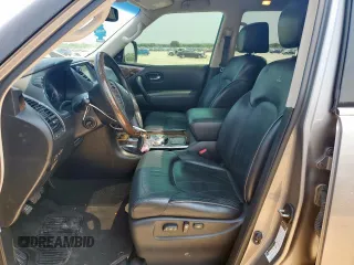 2014 Infiniti QX80 with VIN JN8AZ2NF2E9552934, listed as a Copart auction lot 57422625 with 103,786 mi miles and Salvage title. Bid and sale history available at DreamBid. Image 7.