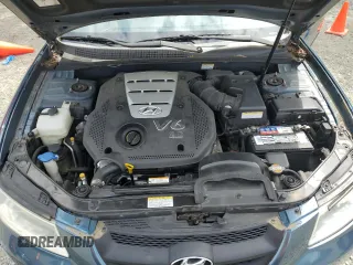 2006 Hyundai Sonata GLS with VIN 5NPEU46F16H054495, listed as a Copart auction lot 56177335 with 116,927 mi miles and Salvage Title. Bid and sale history available at DreamBid. Image 11.