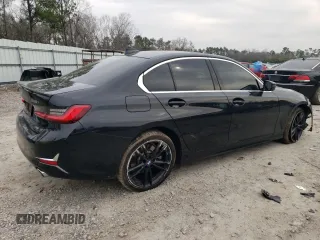 2019 BMW 3 Series 330i xDrive with VIN WBA5R7C53KFH26429, listed as a Copart auction lot 48379825 with 52,536 mi miles and Salvage title. Bid and sale history available at DreamBid. Image 3.