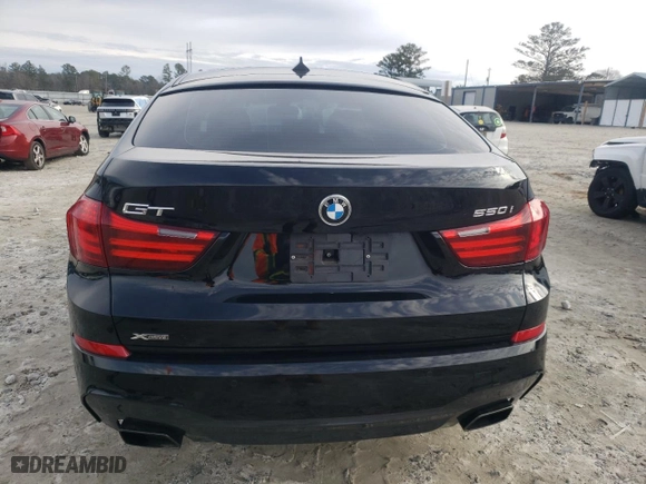 2015 BMW 5 Series Gran Turismo 550i xDrive with VIN WBA5M0C58FD085038, listed as a Copart auction lot 42856525 with NaN miles and Salvage Title. Bid and sale history available at carsss.com. Image 6.