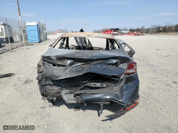 2019 Hyundai Elantra SEL with VIN 5NPD84LF7KH481808, listed as a Copart auction lot 47433795 with 0 mi miles and Salvage Title. Bid and sale history available at carsss.com. Image 6.
