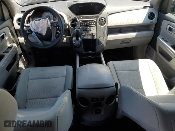 2014 Honda Pilot LX with VIN 5FNYF3H29EB026033, listed as a Copart auction lot 62529725 with 108,984 mi miles and Salvage title. Bid and sale history available at DreamBid. Image 8.