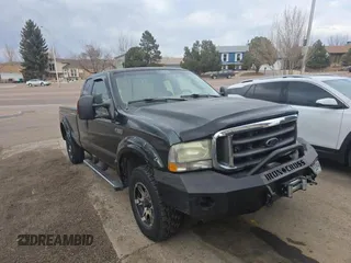 2004 Ford Super Duty F-250 XL with VIN 1FTNX21P64EA08251, listed as a Copart auction lot 47887975 with 206,811 mi miles and Clean Title. Bid and sale history available at carsss.com. Image 1.