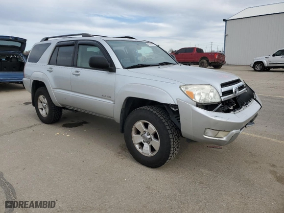 2005 Toyota 4Runner SR5 with VIN JTEBU14R550069152, listed as a Copart auction lot 47882035 with 234,081 mi miles and Salvage Title. Bid and sale history available at carsss.com. Image 4.