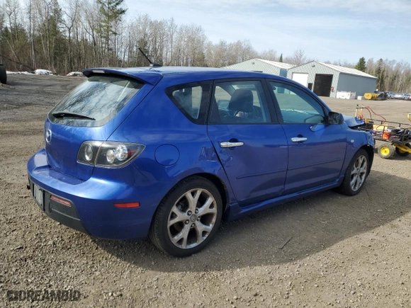 2009 Mazda Mazda3 s Touring with VIN JM1BK343191238889, listed as a Copart auction lot 52731385 with 248,229 mi miles and Salvage Title. Bid and sale history available at carsss.com. Image 3.