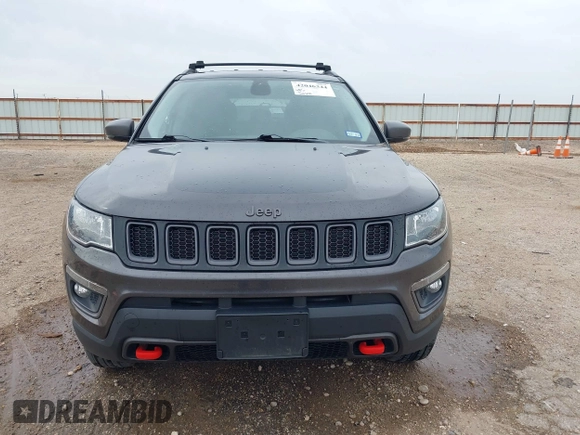 2019 Jeep Compass Trailhawk with VIN 3C4NJDDBXKT795294, listed as a IAAI auction lot 42046344 with 100,395 mi miles and . Bid and sale history available at DreamBid. Image 13.
