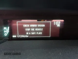 2013 Toyota Prius One with VIN JTDKN3DU6D0338436, listed as a IAAI auction lot 41881367 with 172,968 mi miles. Bid and sale history available at carsss.com. Image 17.