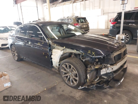 2014 BMW 5 Series 535i with VIN WBA5B1C54ED477539, listed as a IAAI auction lot 40812585 with 94,541 mi miles and . Bid and sale history available at DreamBid. Image 1.