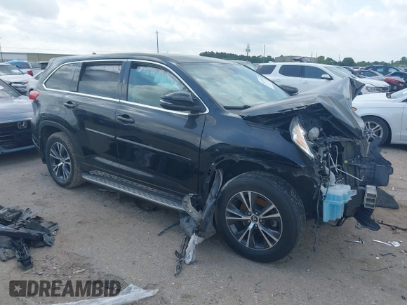 2018 Toyota Highlander LE with VIN 5TDZZRFH5JS283413, listed as a IAAI auction lot 42137612 with 127,889 mi miles and . Bid and sale history available at DreamBid. Image 1.