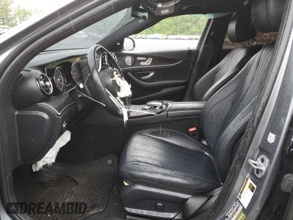 2019 Mercedes-Benz E 300 with VIN WDDZF4KB7KA587487, listed as a Copart auction lot 55629775 with 74,787 mi miles and Clean Title. Bid and sale history available at DreamBid. Image 7.