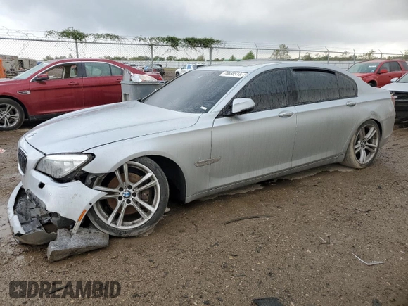 2015 BMW 7 Series 740Li with VIN WBAYE4C57FD138944, listed as a Copart auction lot 78638514 with 154,772 mi miles and Clean Title. Bid and sale history available at DreamBid. Image 1.