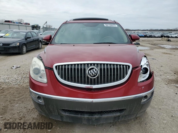 2012 Buick Enclave Leather with VIN 5GAKRCED0CJ175036, listed as a Copart auction lot 50135675 with 137,036 mi miles and Salvage Title. Bid and sale history available at carsss.com. Image 5.