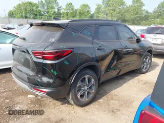 2023 Chevrolet Blazer LT with VIN 3GNKBCR45PS220593, listed as a IAAI auction lot 42416495 with 27,314 mi miles and . Bid and sale history available at DreamBid. Image 4.